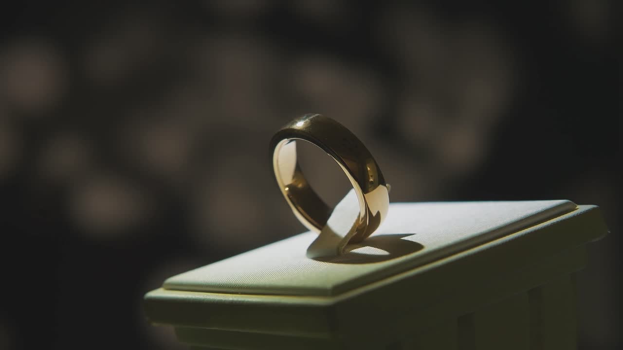 Gold Ring Display