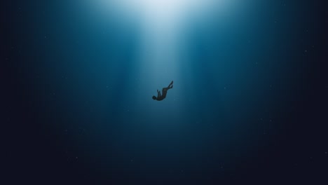 2d-animation,-young-man-drowns-in-a-deep-ocean