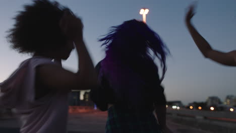 dancing-woman-happy-multi-ethnic-street-dancer-girls-enjoying-funky-hip-hop-moves-performing-freestyle-dance-together-in-city-at-sunset