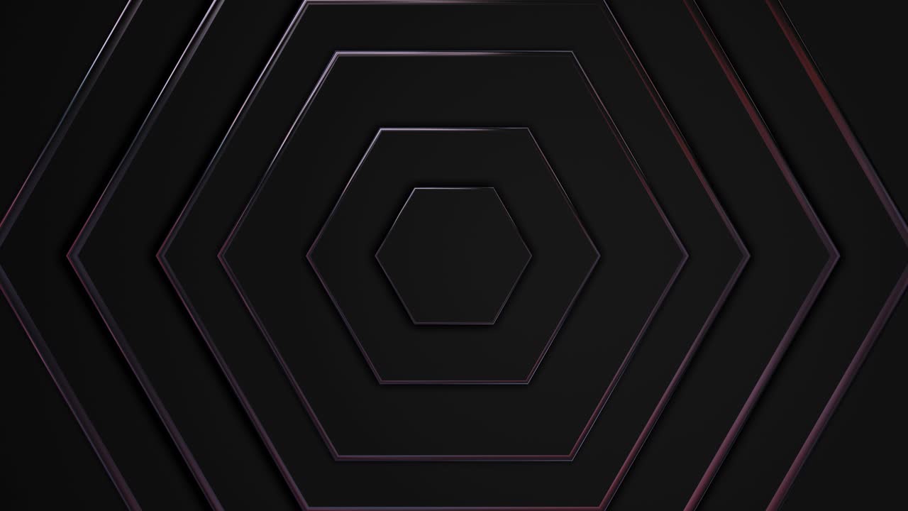 추상적인 육각형 기하학적 배경