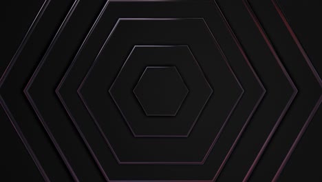 fondo geométrico hexagonal abstracto