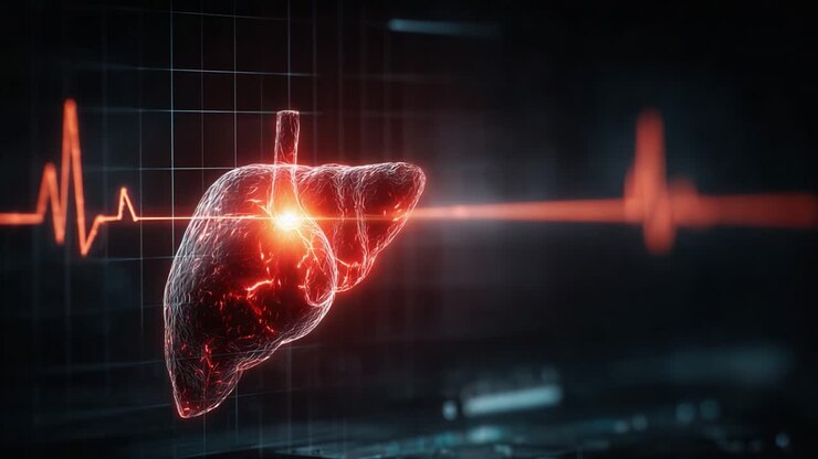Visual Representation of the Human Heart with Pulsing Energy and Vital Signs on a Digital Gridded Background, Emphasizing Life and Health Monitoring