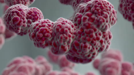 complex molecular structure visualization