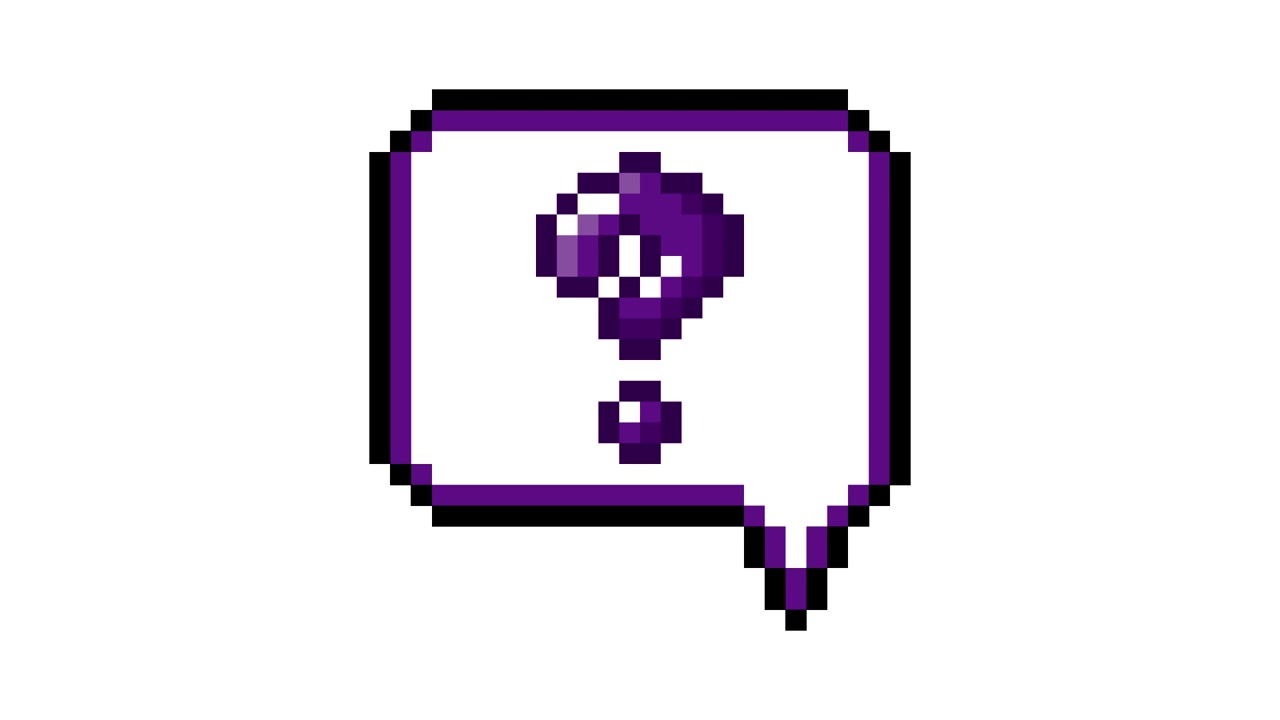 Pixel Art Pop-up Icon Animation with Question mark in Speech Bubble (7).mov