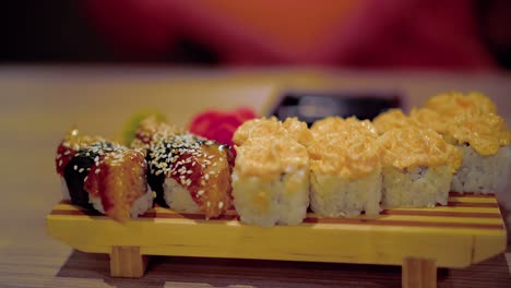 Table-is-served-with-a-Japanese-dish