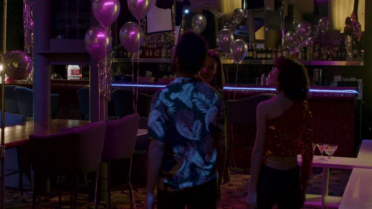 파티에서 친구들