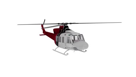 helicopter flight animation, the alpha channel included. 4k