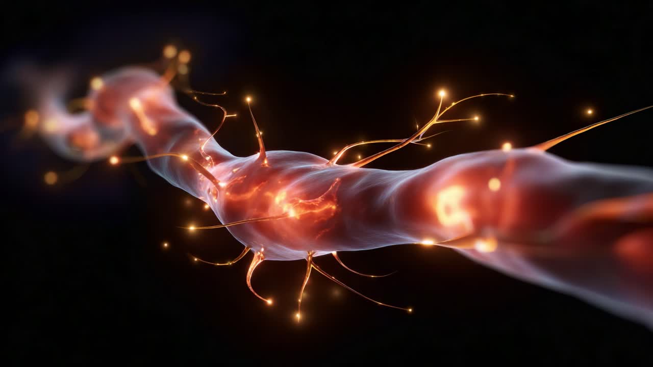 Captivating Representation of Neural Connections: A Glimpse into the Intricate Network of Nerve Cells, Their Structure, and Communication in the Nervous System