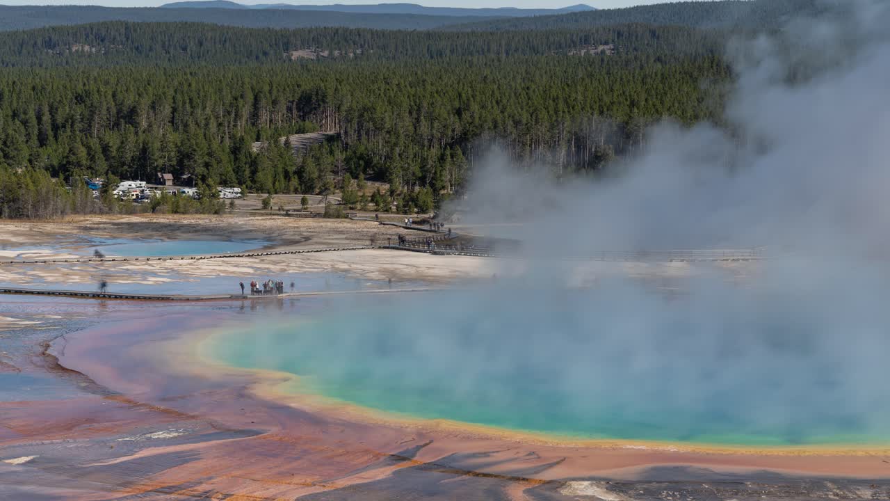 Grand Prismatic Spring, Yellowstone National Park