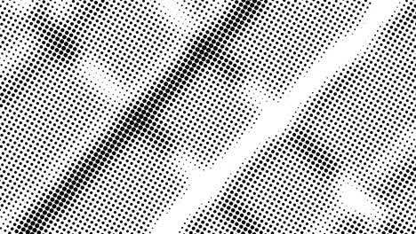 halve toon van veel punten, computer gegenereerde abstracte achtergrond, 3d-rendering achtergrond met optische illusie-effect