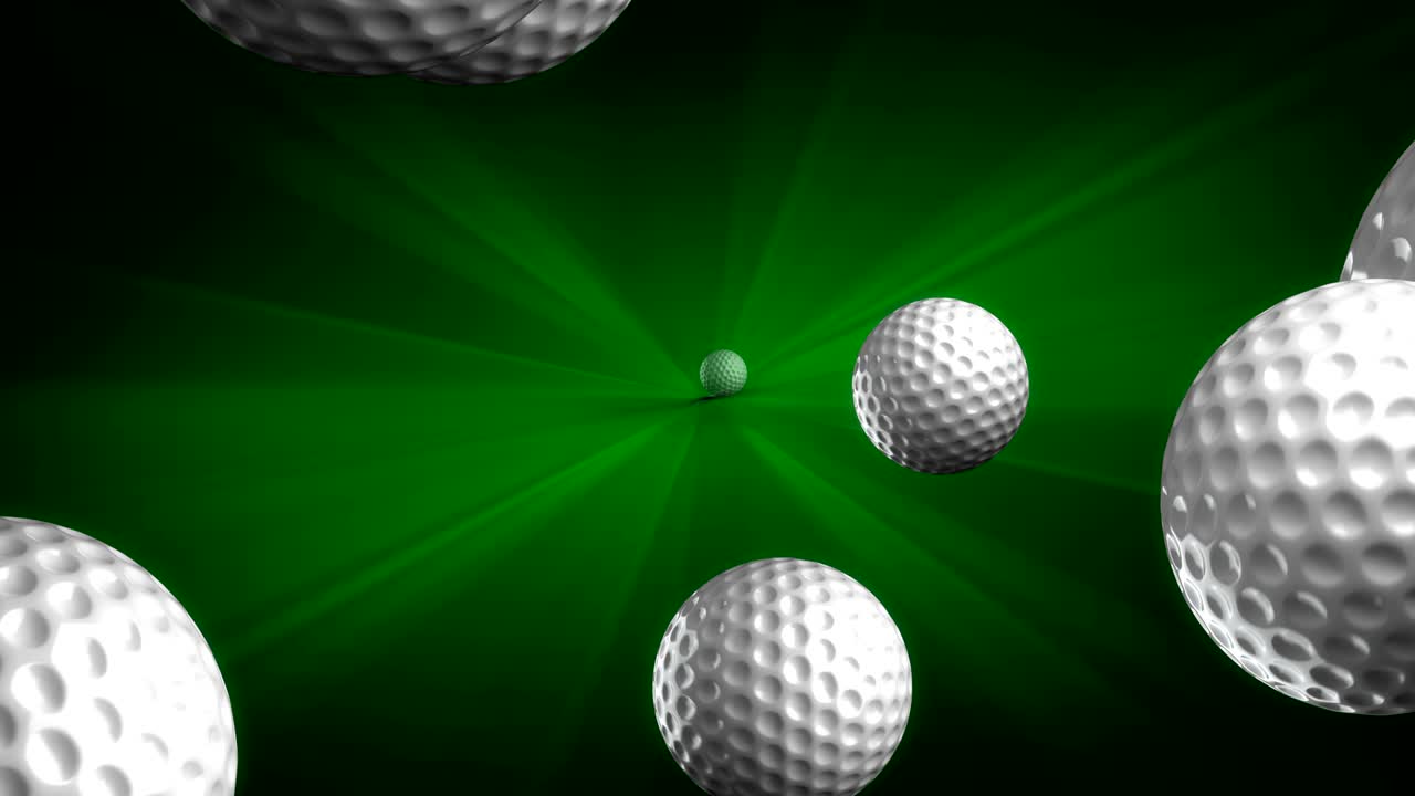 Spawn of Golf Balls Background