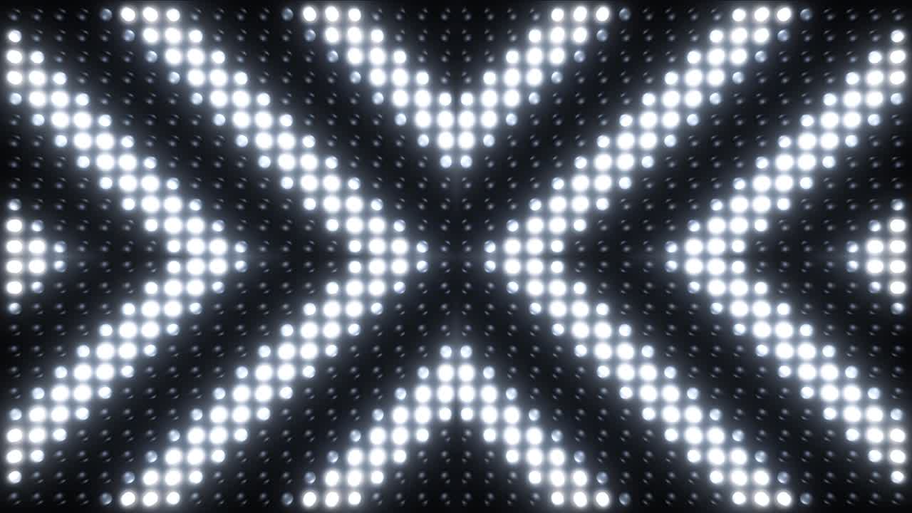 Symmetrical LED Light Pattern