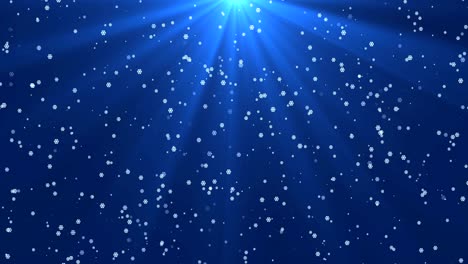 snowing