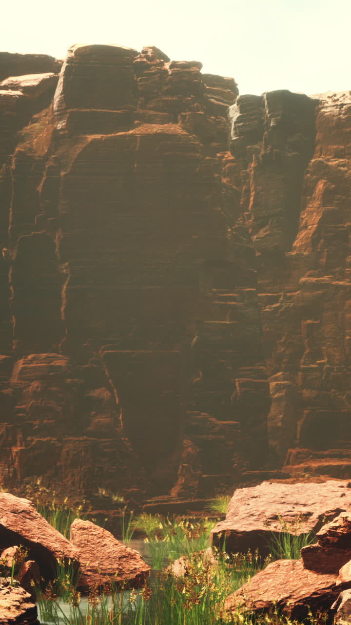 Il fiume Colorado scava la roccia nel Grand Canyon