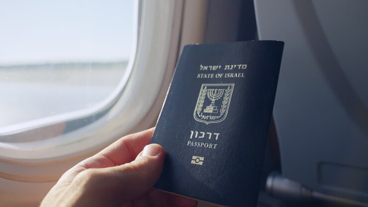 Passaporto israeliano.
