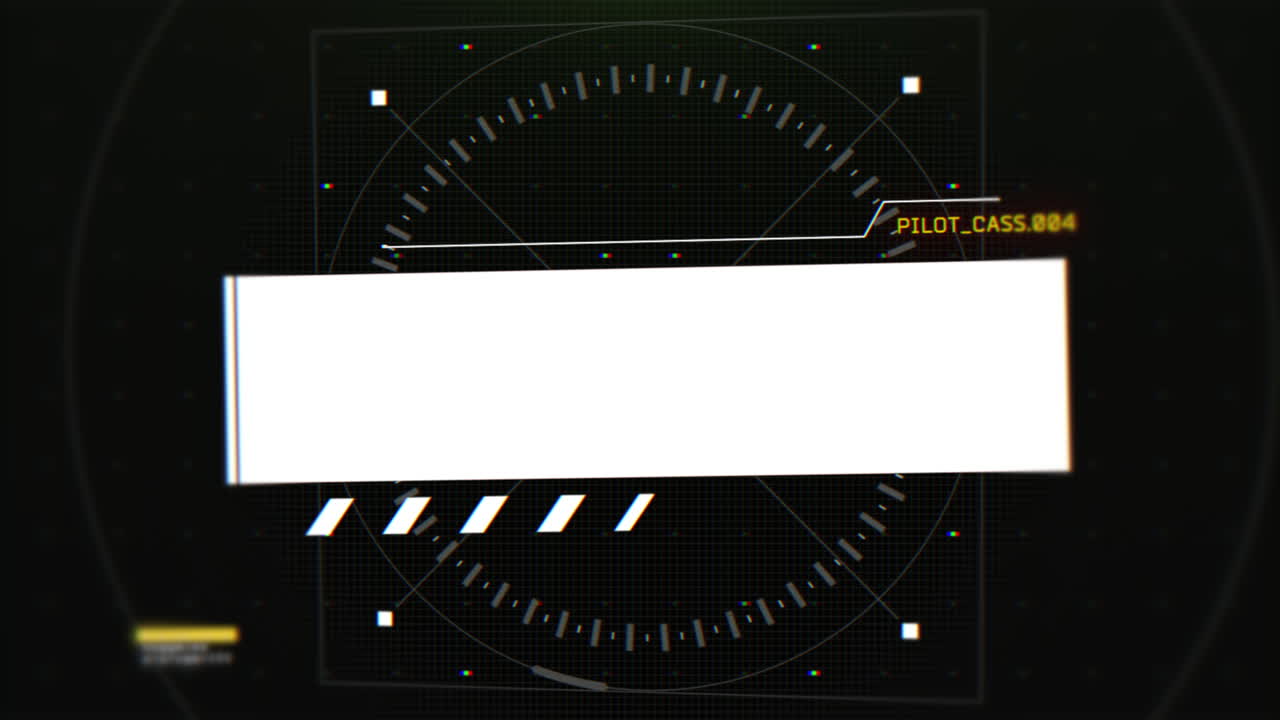 디지털 화면에 미래의 hud 요소: 코스모스 인터페이스