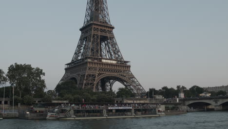 parís - imágenes hechas desde el río sena - tour eiffel - torre eiffel