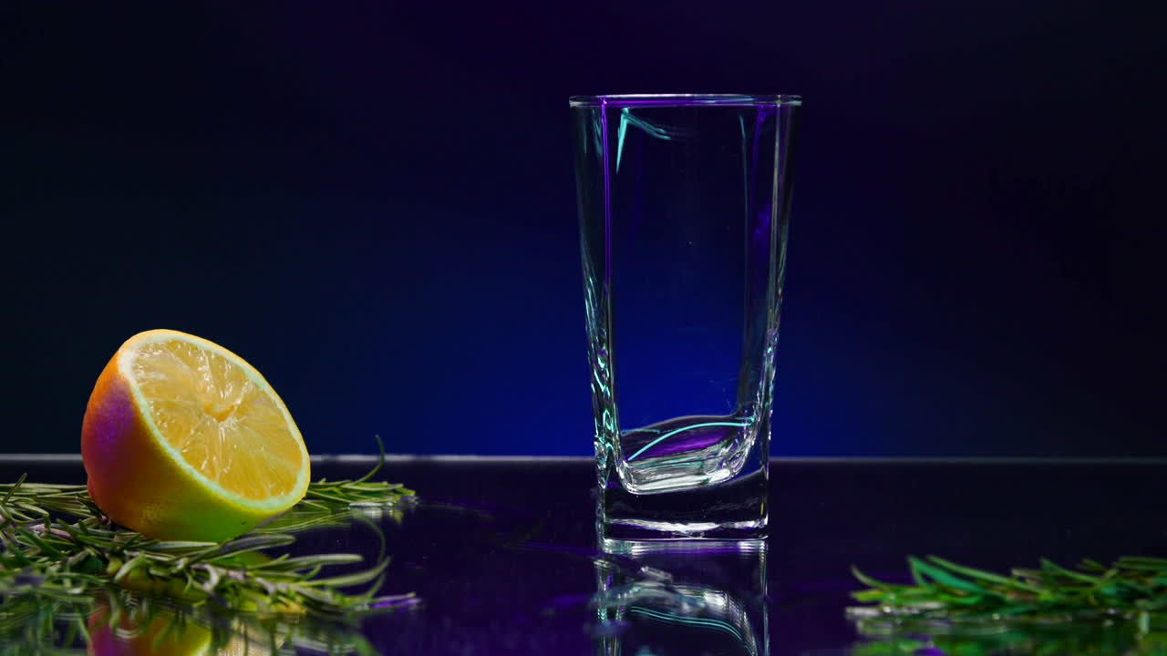 Making a Green Cocktail