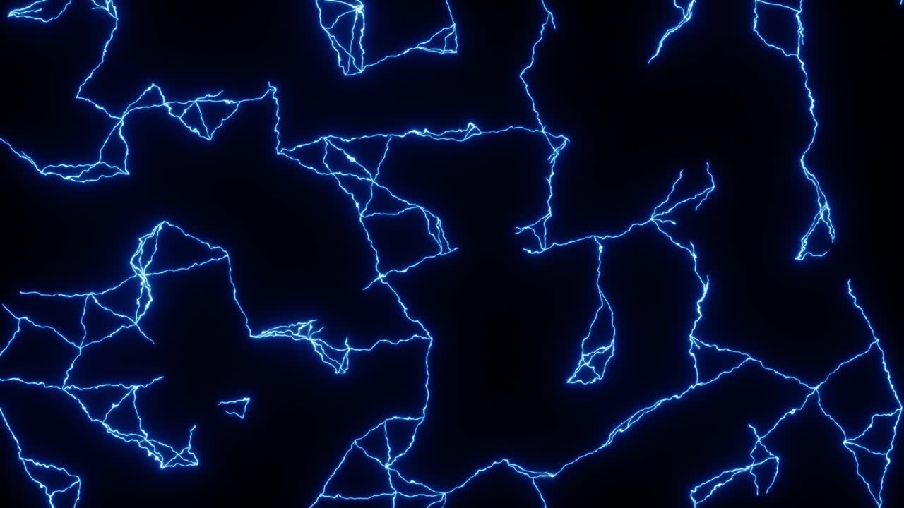 arcos eléctricos neón relámpago retro futuro vr voltaje brillo vector tron bucle 4k