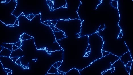 Electrical arcs neon lightning retro future vr voltage glow vector tron loop 4k