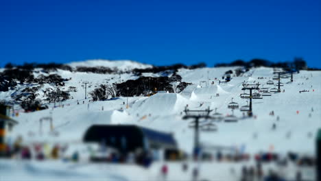 Telesilla-Perecer-Montañas-Nevadas-Frente-Valle-Bluebird-Día-De-Invierno-Timelapse-Por-Taylor-Brant-Película