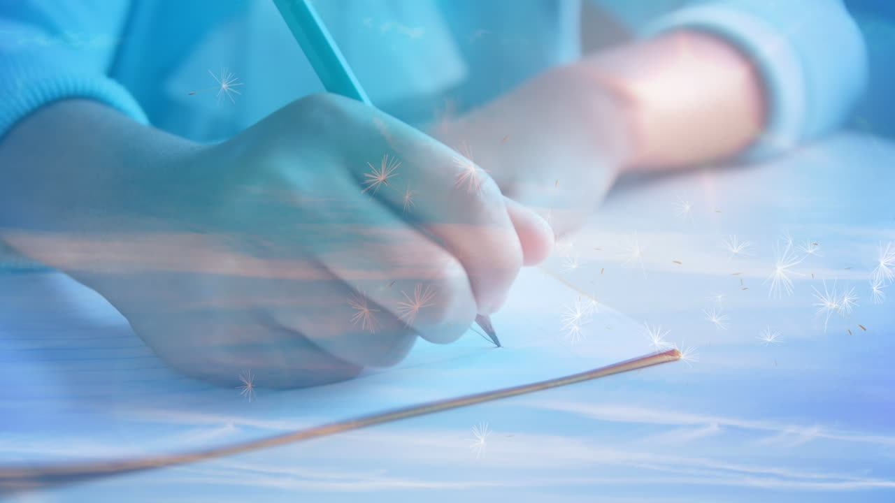 """당신을 생각하는 애니메이션, 두 인종의 학생을 통해 문자"