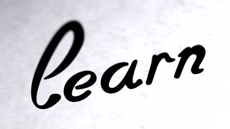 "learn" on the page. looping footage has 4k resolution.