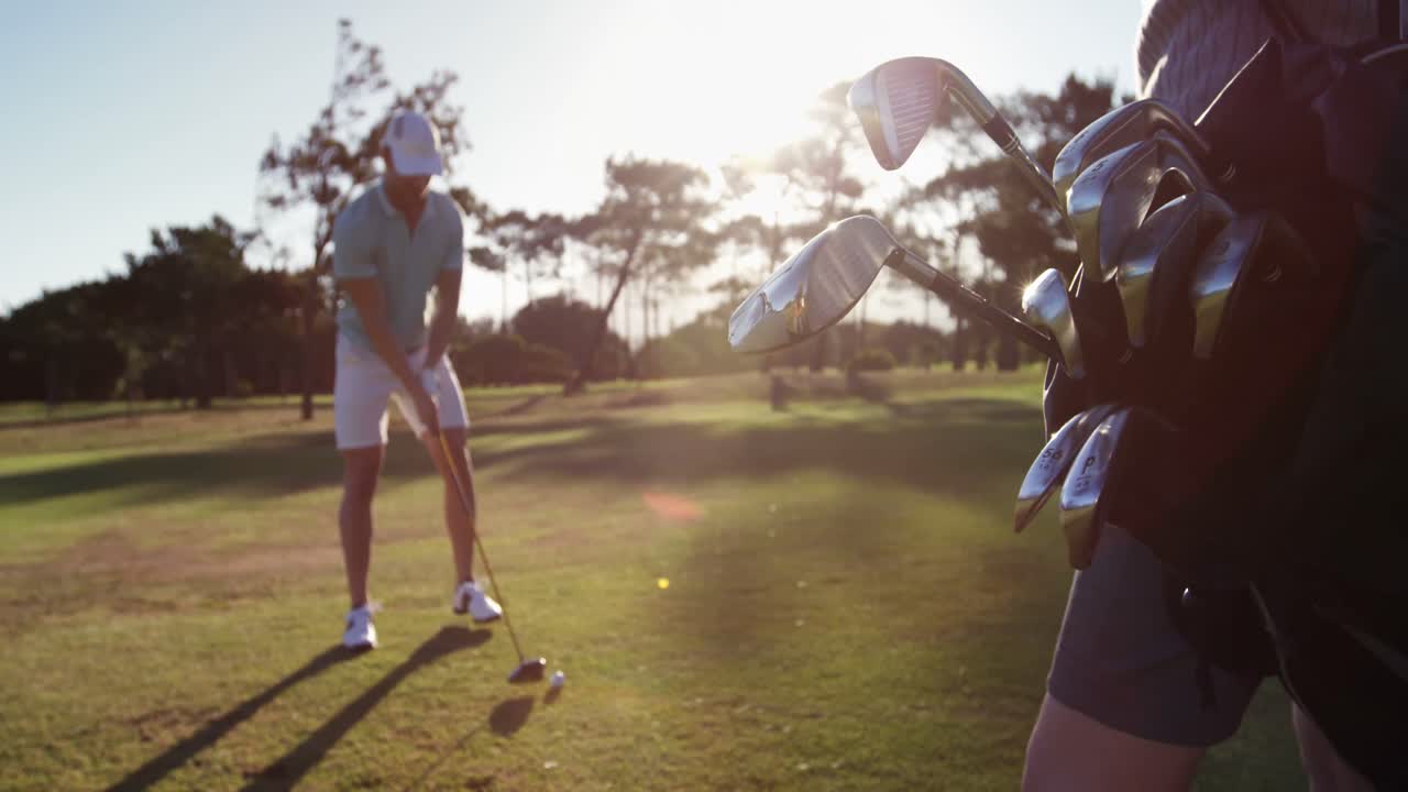 골프를 하는 골퍼