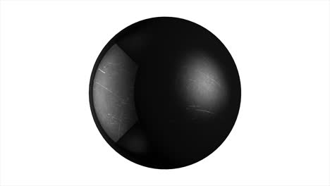 black bowling ball