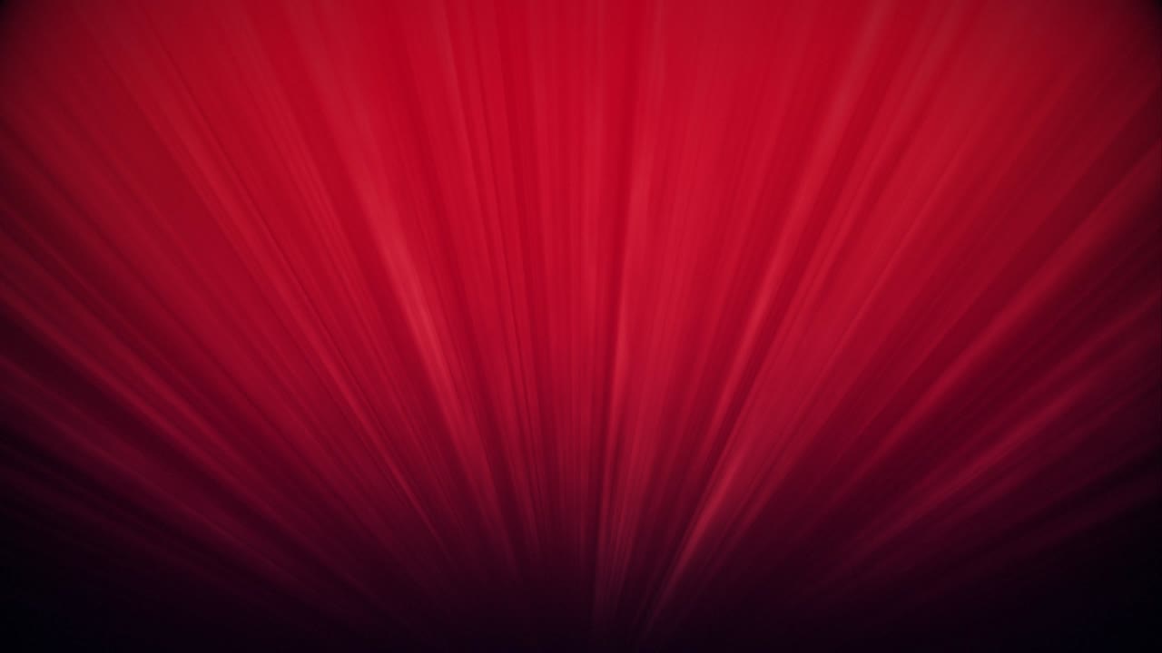 estallido rojo abstracto etéreo rayos de luz celestial bucle de fondo