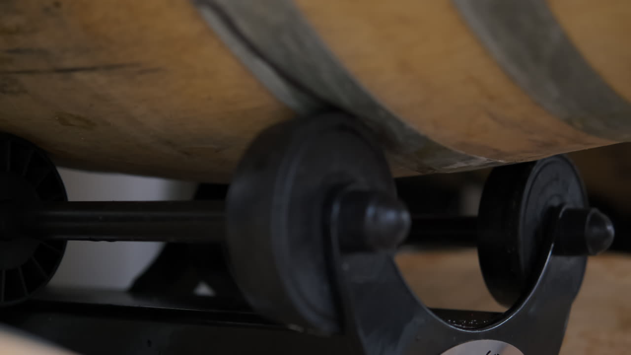 Wooden Barrel on Stand