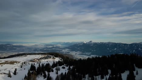 Vista-Aérea-De-Los-Alpes-Austríacos