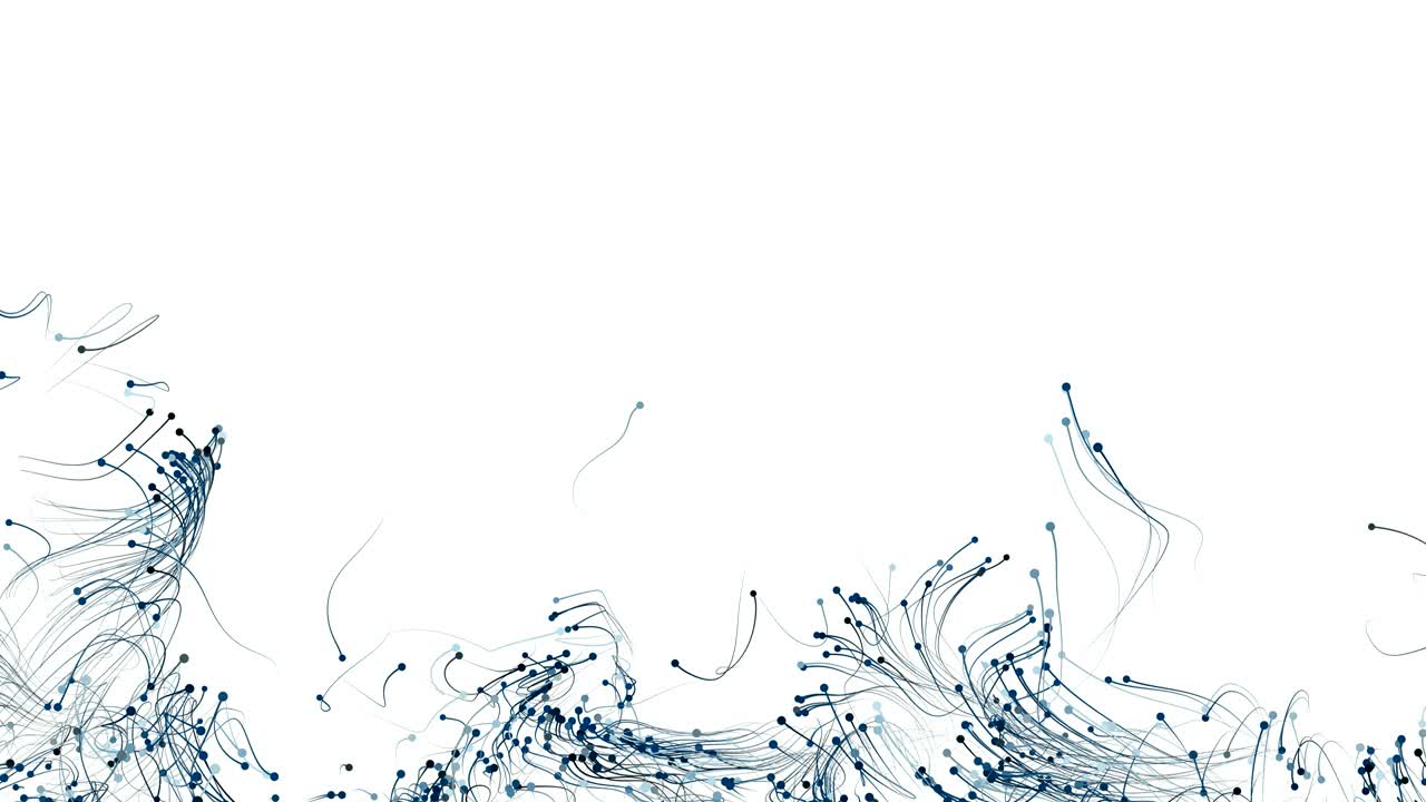 4k 추상적인 입자와 트레일