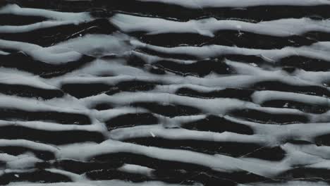 ice patterns on moosehead lake