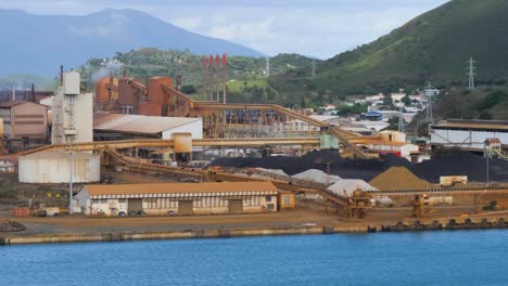 doniambo nickel smelter plant, noumea, new caledonia