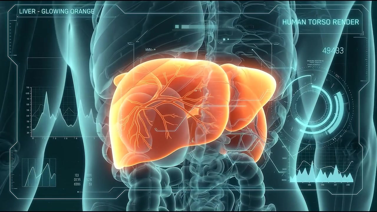 3D Medical Animation of Human Liver Anatomy with Digital Interface