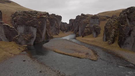 Cinematic-aerial-fly-through-of-stunning-Icelandic-canyon