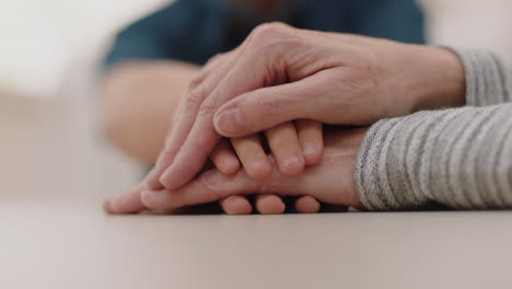 close up little boy holding grandmothers hand showing affection loving child showing compassion for granny enjoying bonding with grandson family concept 4k footage