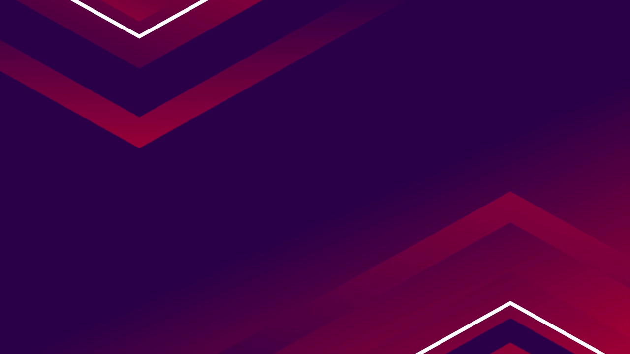 Sfondo astratto geometrico con gradiente viola e rosso in loop
