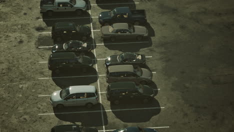 cars parked in a parking lot