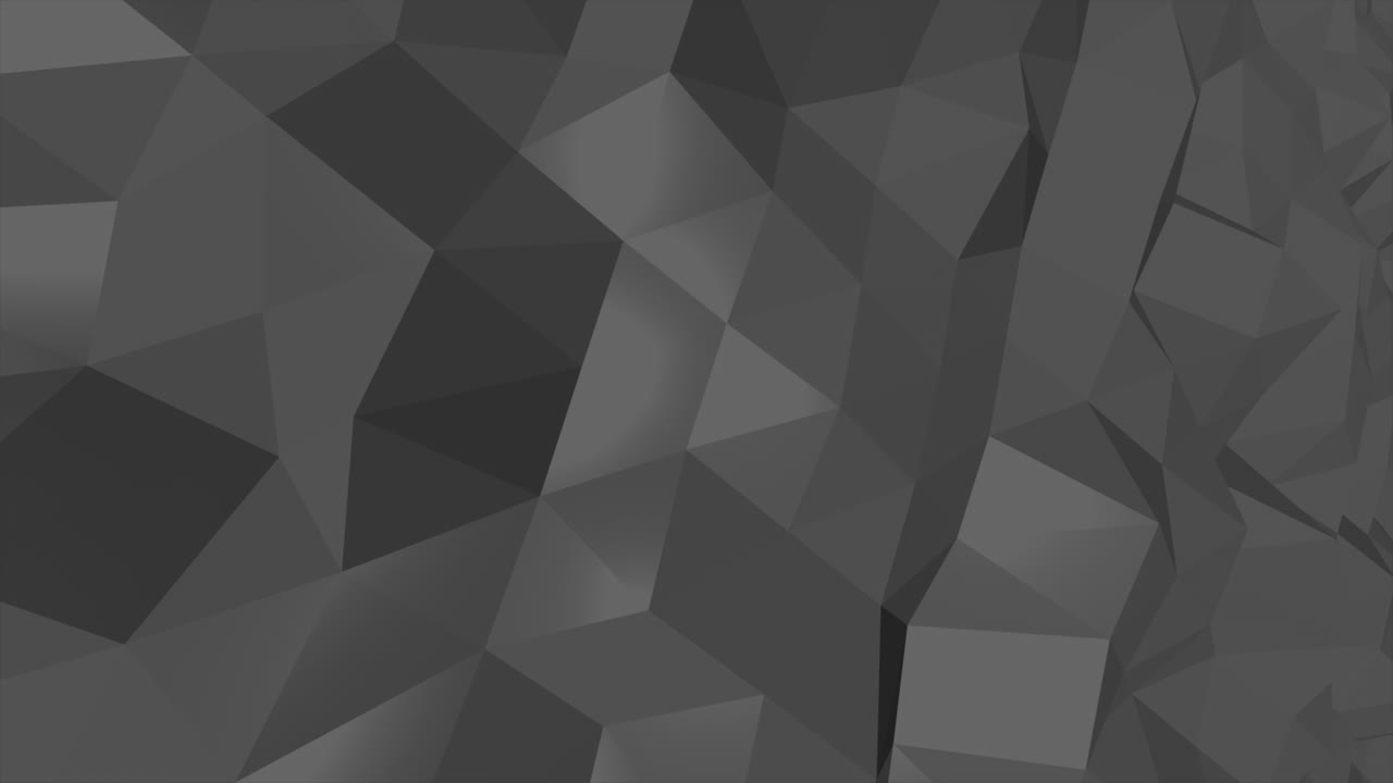 Motion dark black low poly abstract background