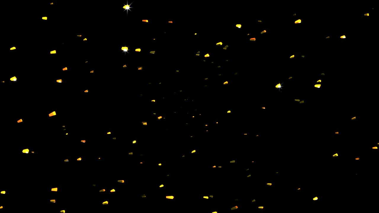 barras de oro intro bucle partícula fondo sin costuras