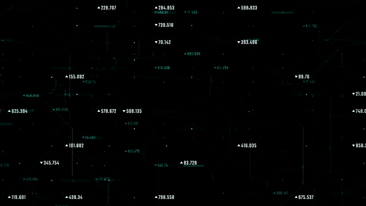 fondo abstracto del mercado digital con flujo de datos comerciales.