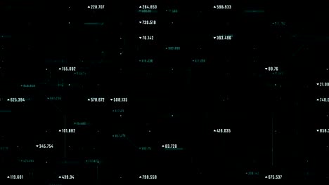 fondo abstracto del mercado digital con flujo de datos comerciales.