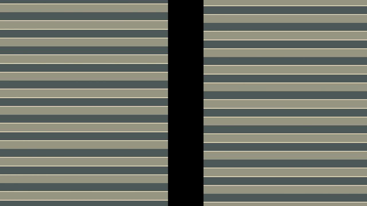 교차된 색의 줄무로 구성된 애니메이션입니다.