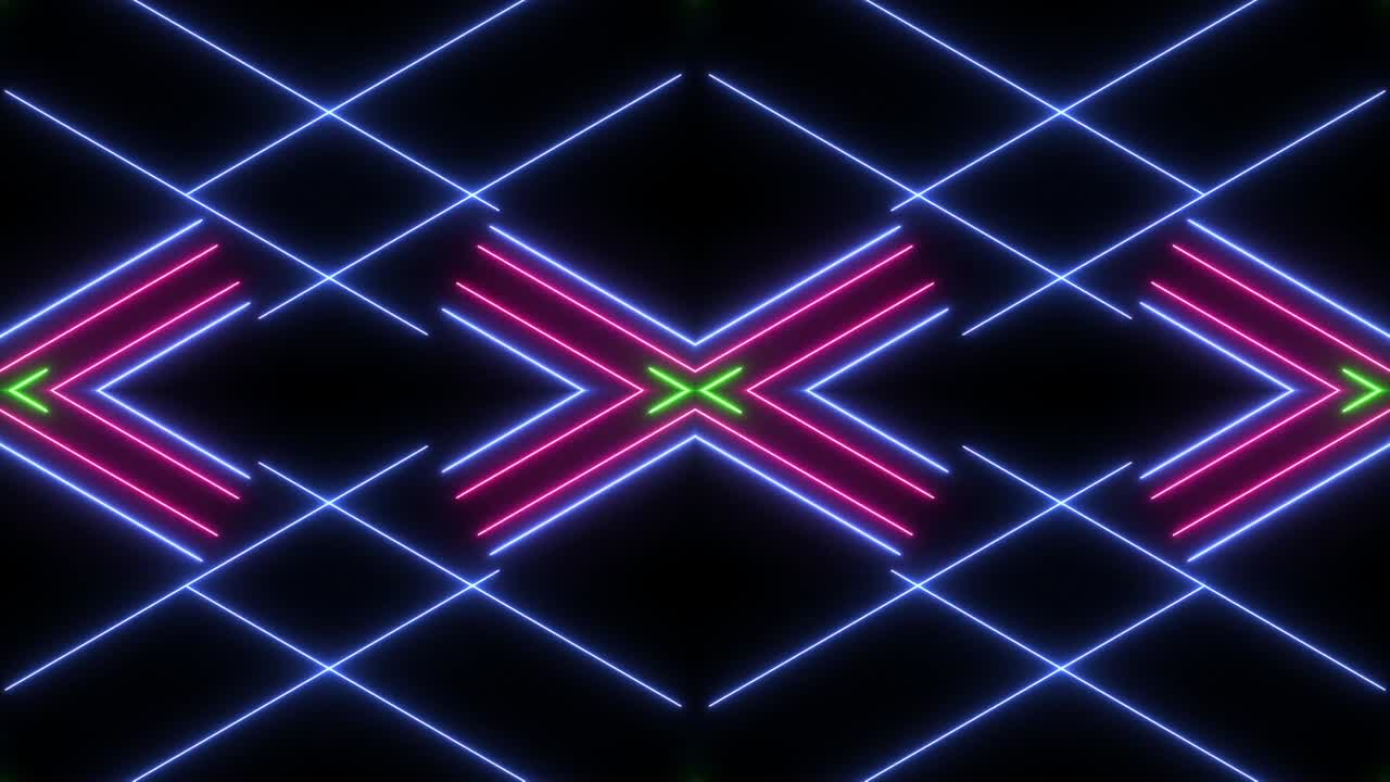 luces de escenario diferentes formas arte fondo de movimiento animado