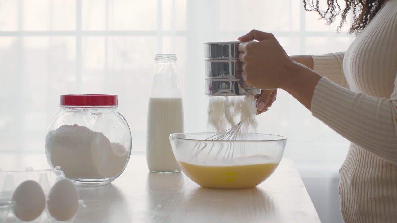 Woman Baking a Cake/Pastry
