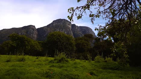 toma manual de la montaña de la mesa