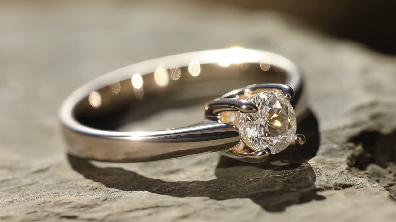 Diamond Ring Close-up