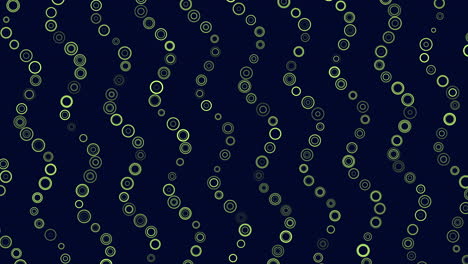 abstract art with a series of circles against a dark backdrop